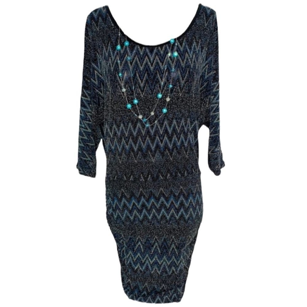 LIMITÉ  slouchy with glitter oversized top dress top women size large